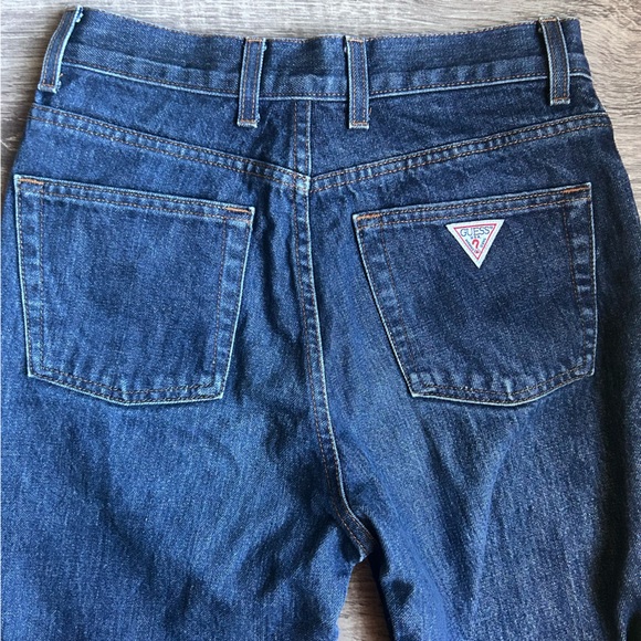 Vintage GUESS Jeans Women’s Size 27 (G27) High Rise Straight Leg Denim - Picture 3 of 6